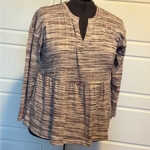 Maurices Multicolor Textured Blouse